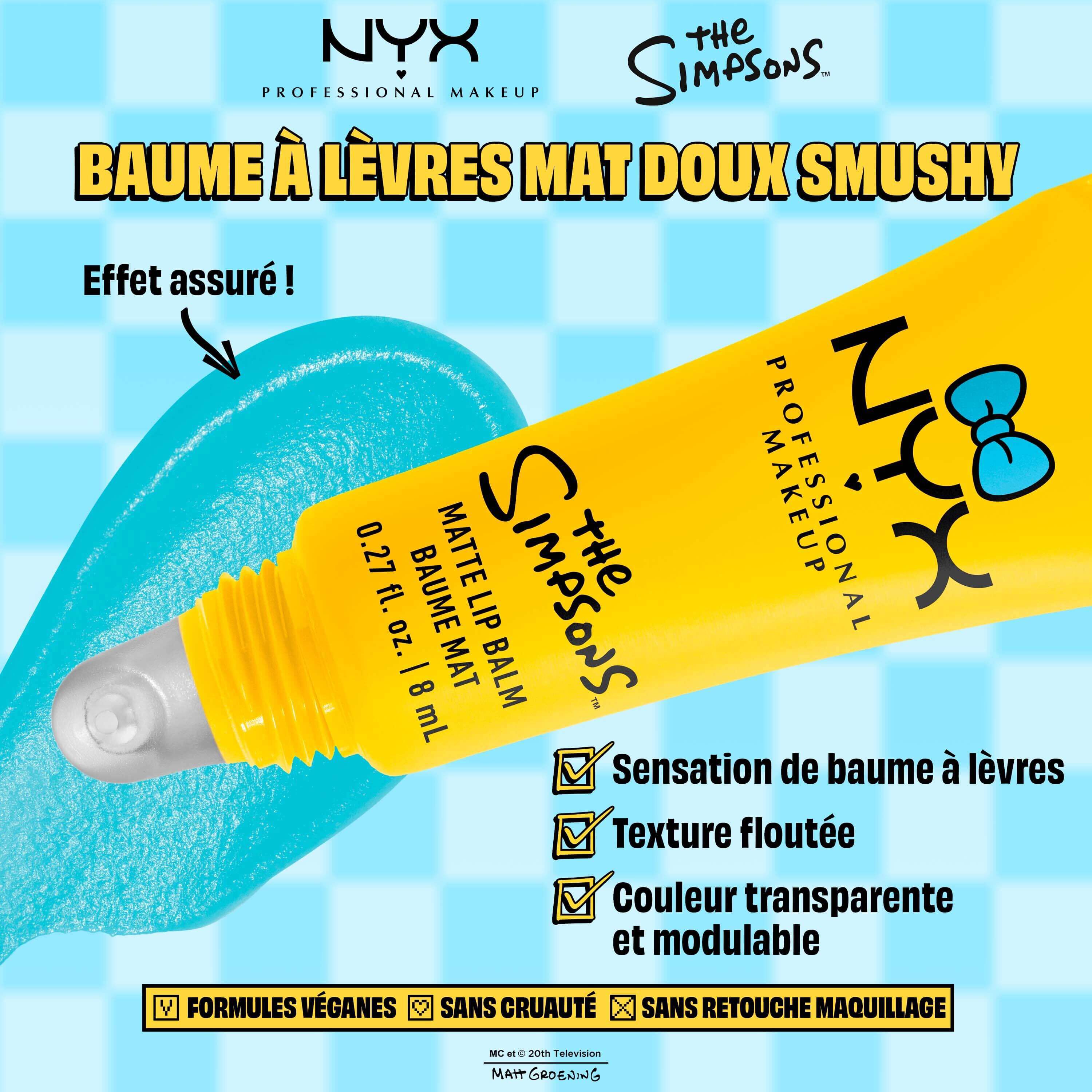 BAUME A LEVRES MAT SIMPSON SMUSHY