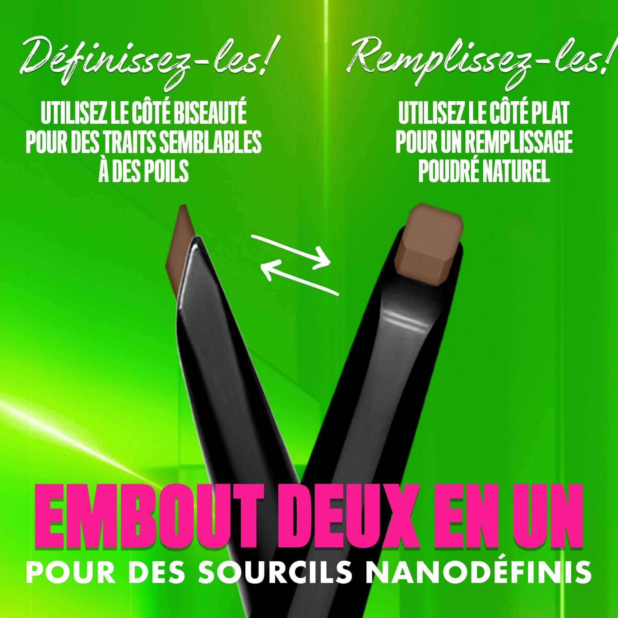 Crayon Sourcils A Double Cotes Blade & Shade
