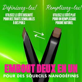 Crayon Sourcils A Double Cotes Blade & Shade