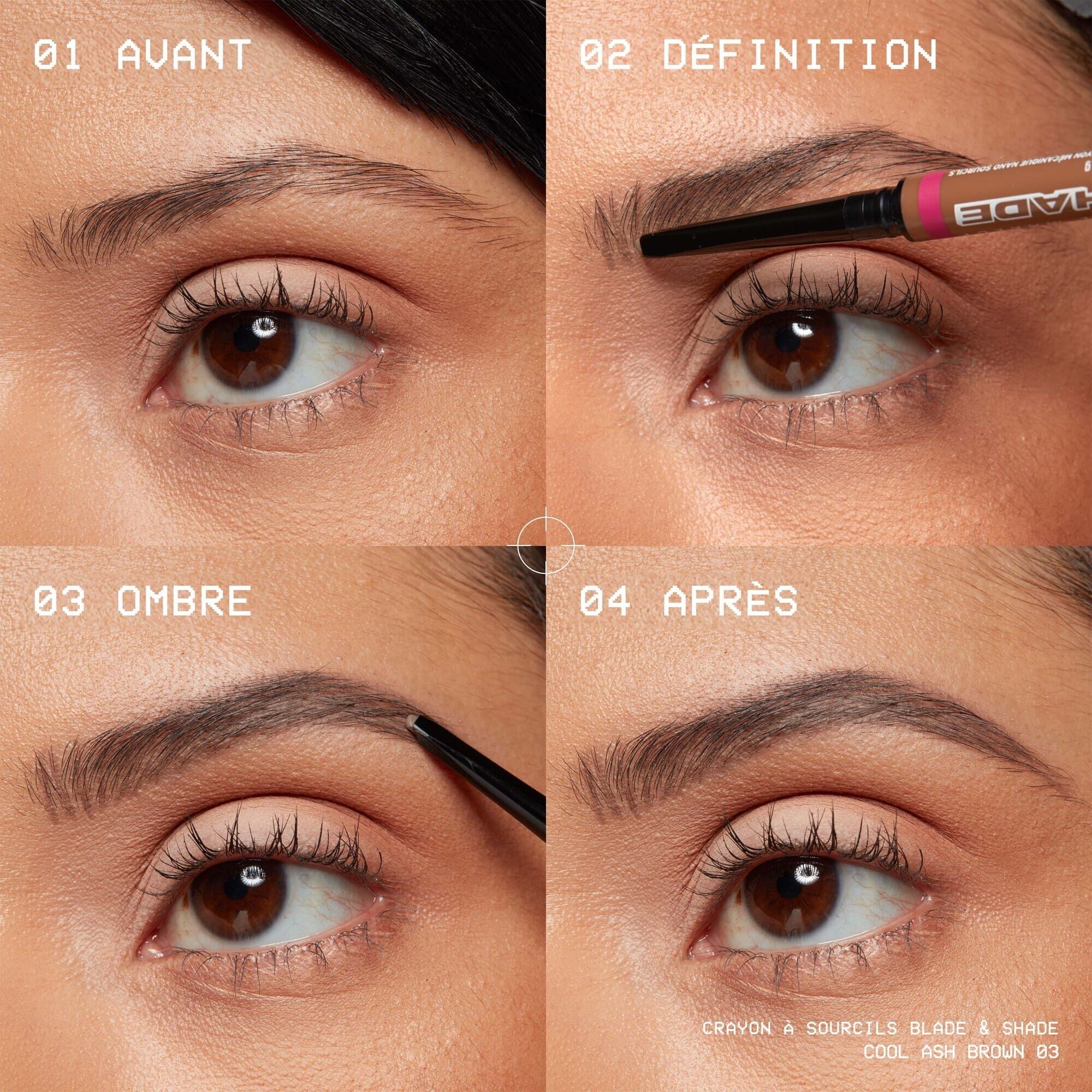 Crayon Sourcils A Double Cotes Blade & Shade
