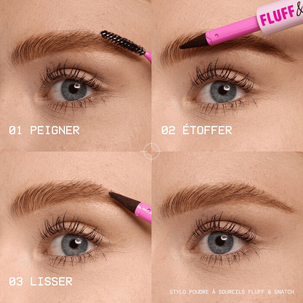 NYX Professional Makeup Fluff and Snatch Brow Powder Pen grid
