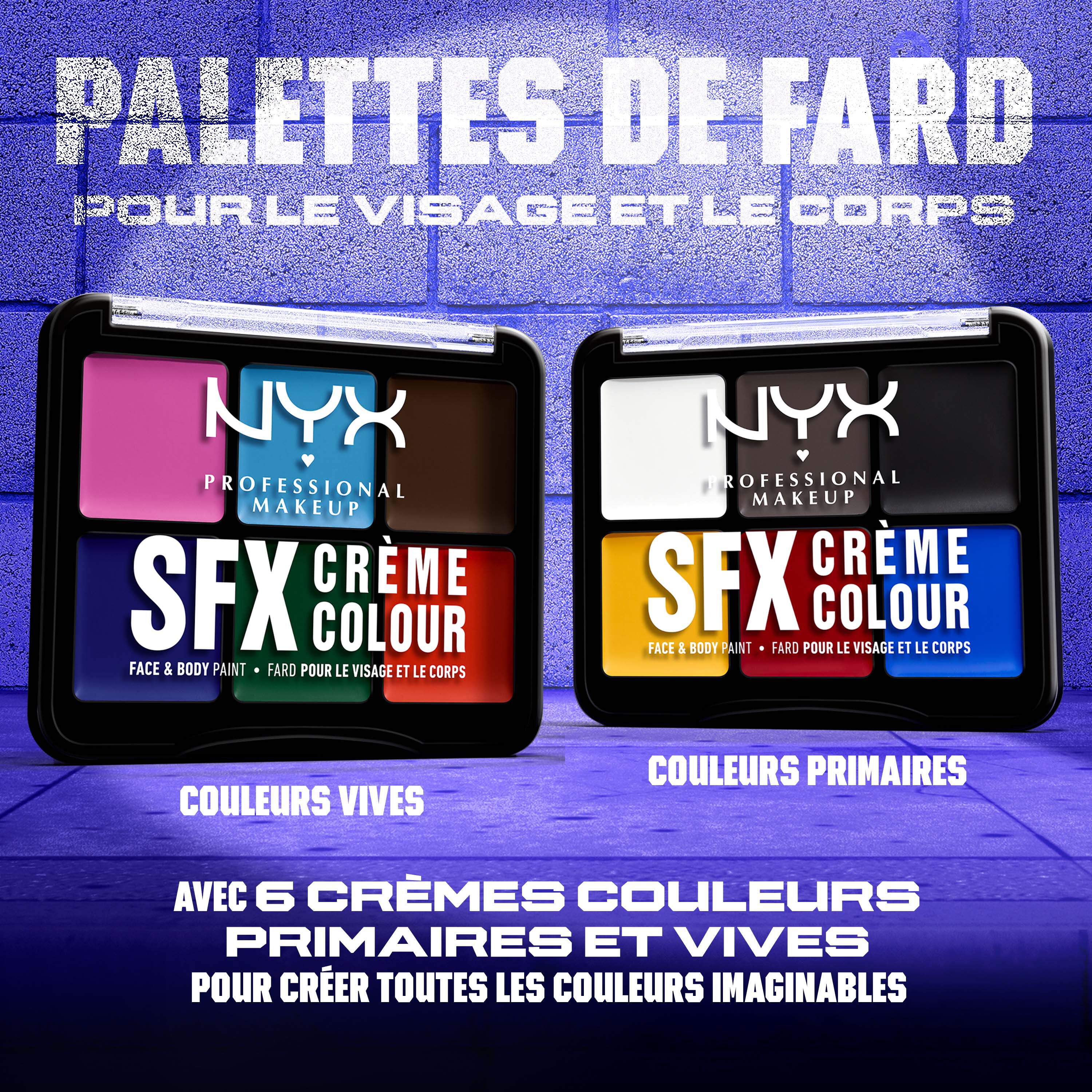 FARD POUR LE VISAGE ET CORPS SFX