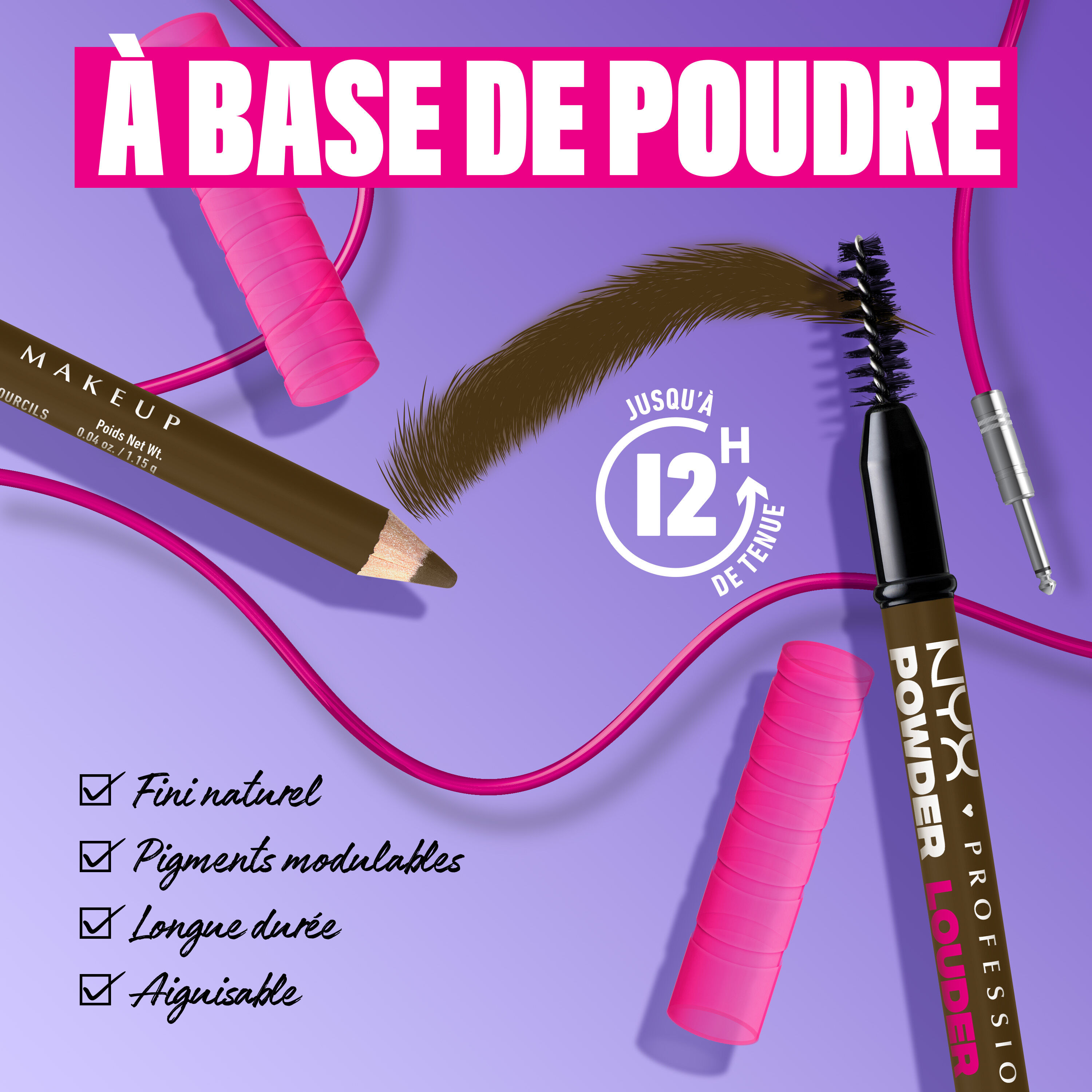 CRAYON POUR SOURCILS POWDER LOUDER