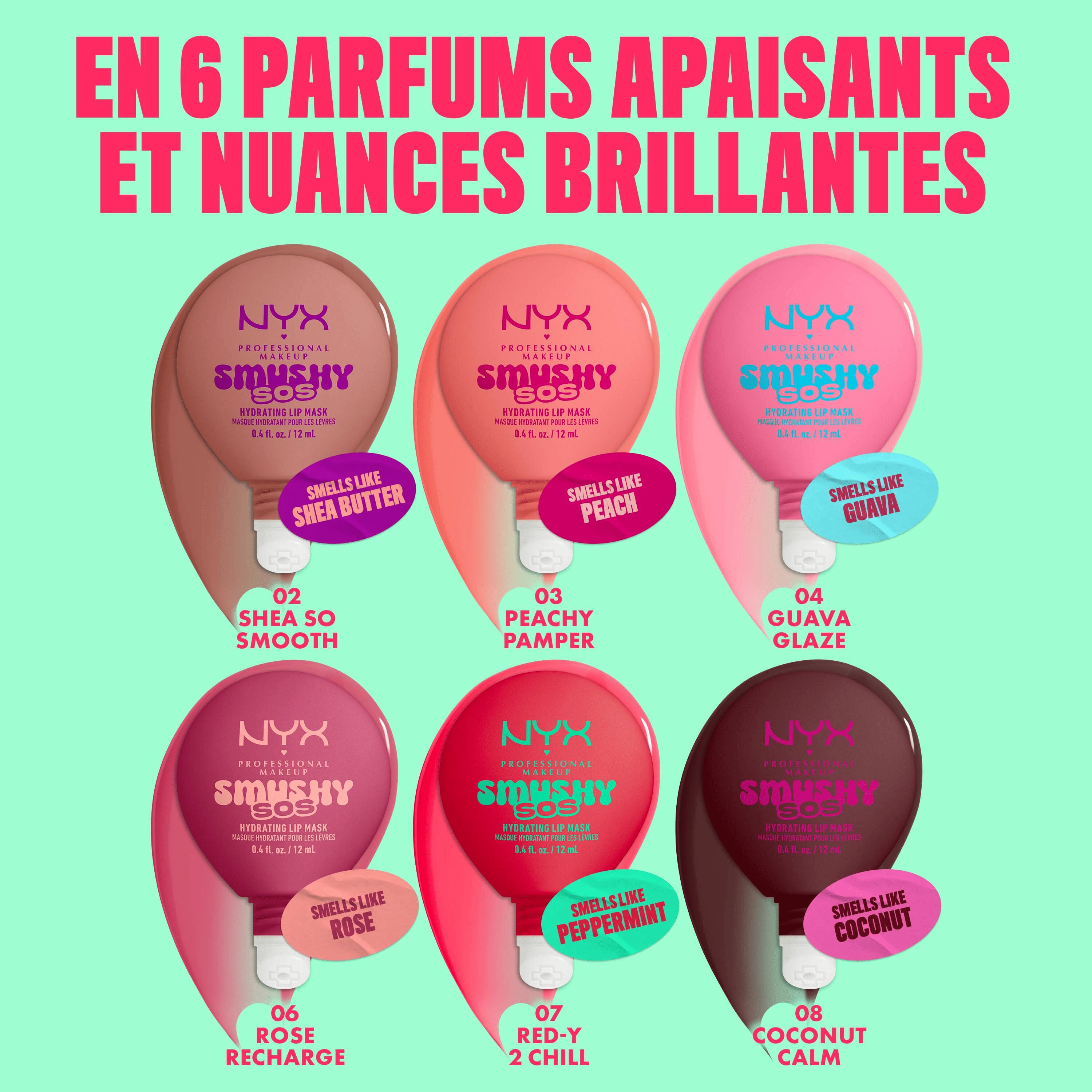 Masque hydratant pour les levres Smushy SOS