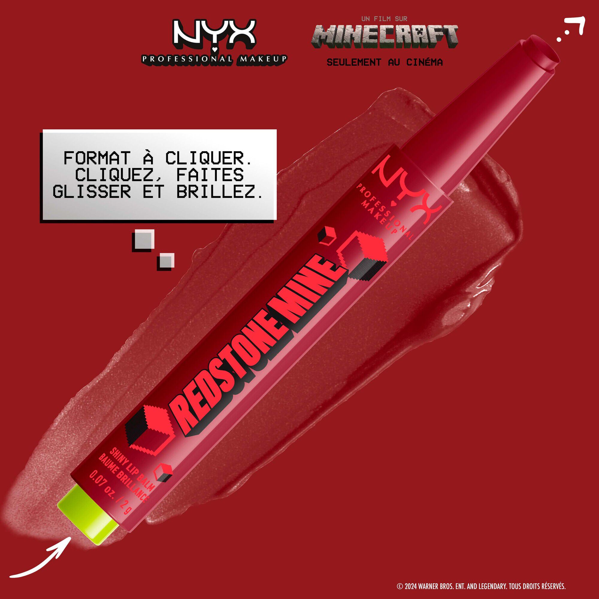 A MINECRAFT MOVIE Fat Oil Slick Click