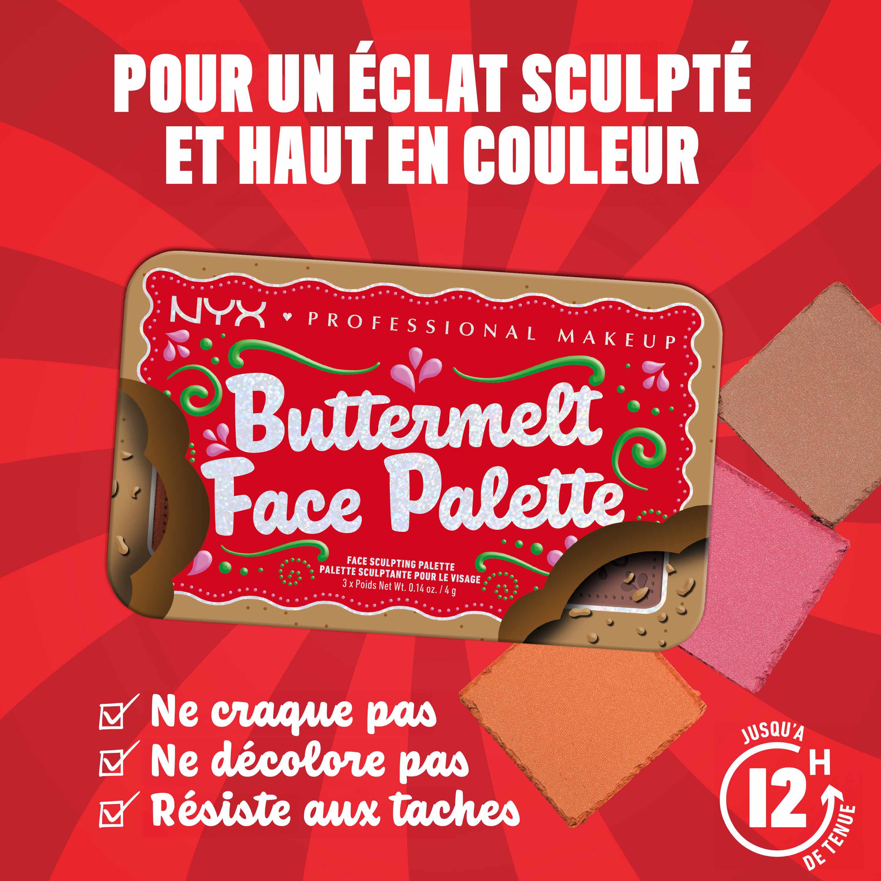 Palette Pour le Visage Duo Fard a Joues/poudre Bronzante Buttermelt