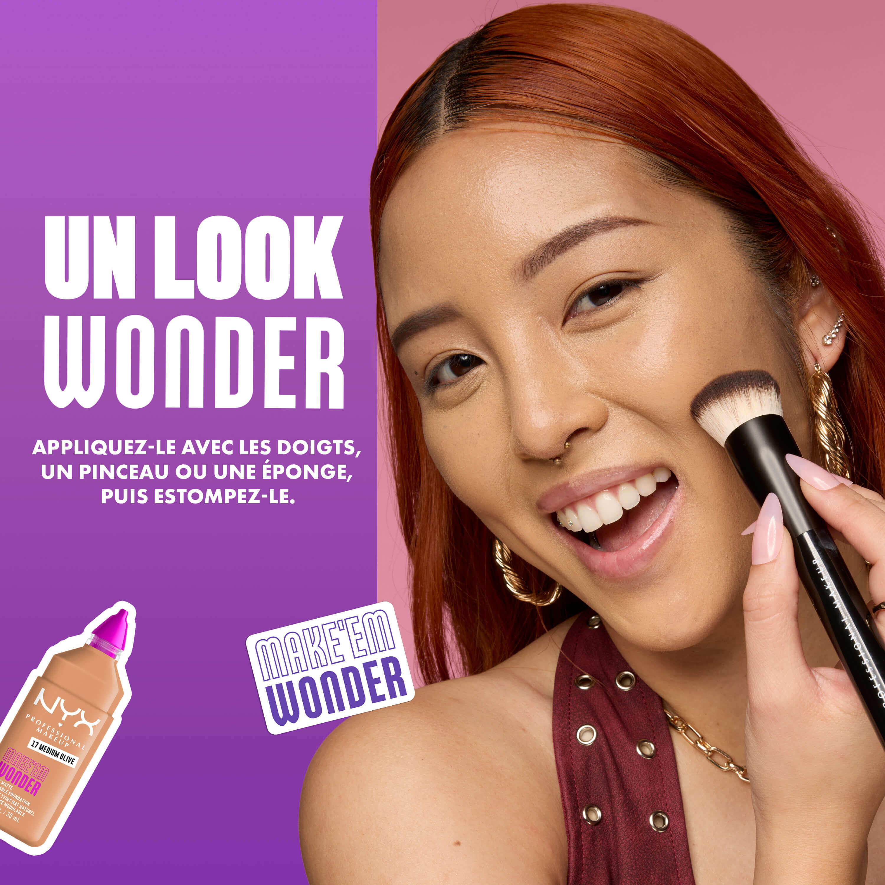 FOND DE TEINT MAT NATUREL MAKE ‘EM WONDER™