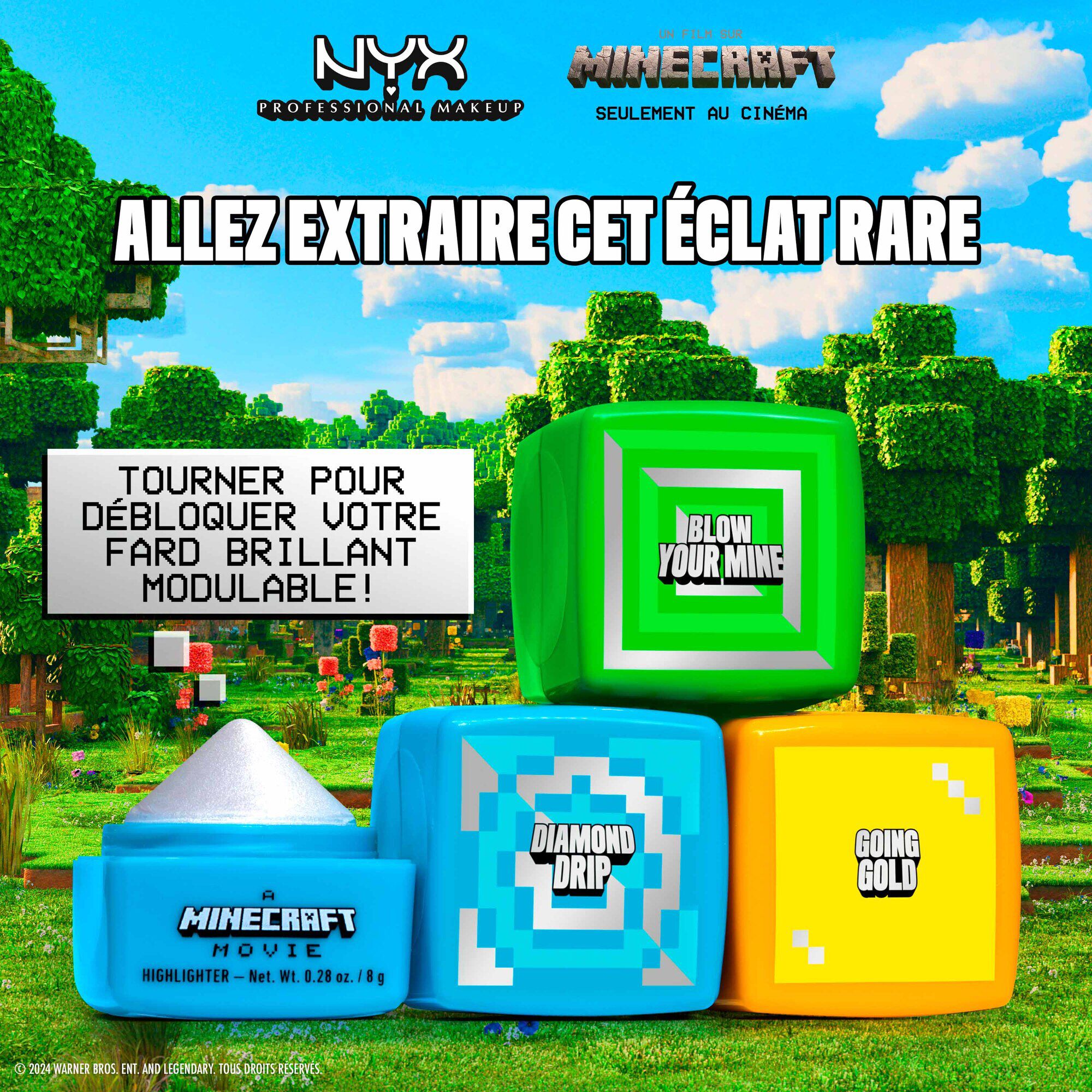 A MINECRAFT MOVIE Rare Highlight Balms