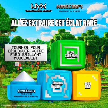 A MINECRAFT MOVIE Rare Highlight Balms
