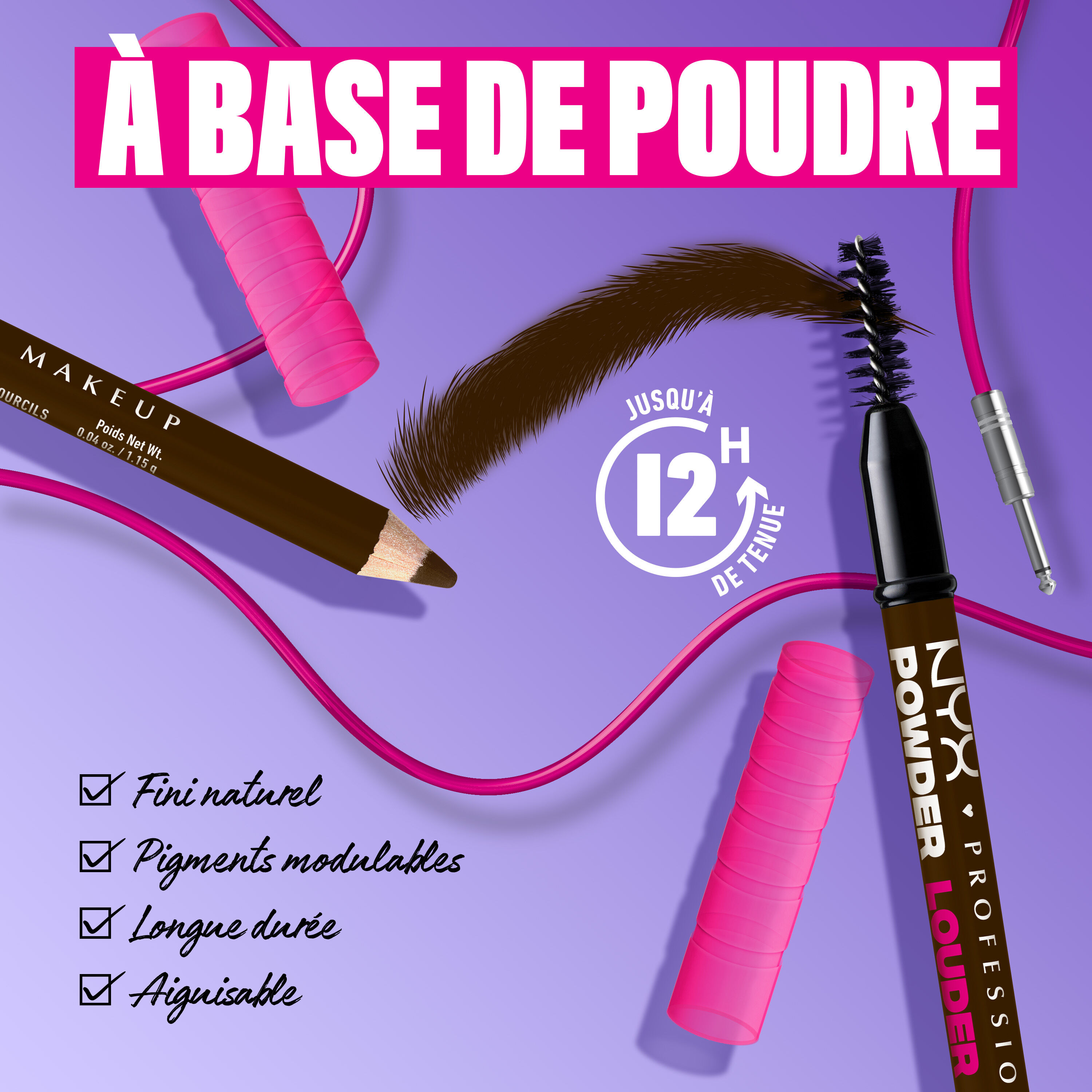 CRAYON POUR SOURCILS POWDER LOUDER