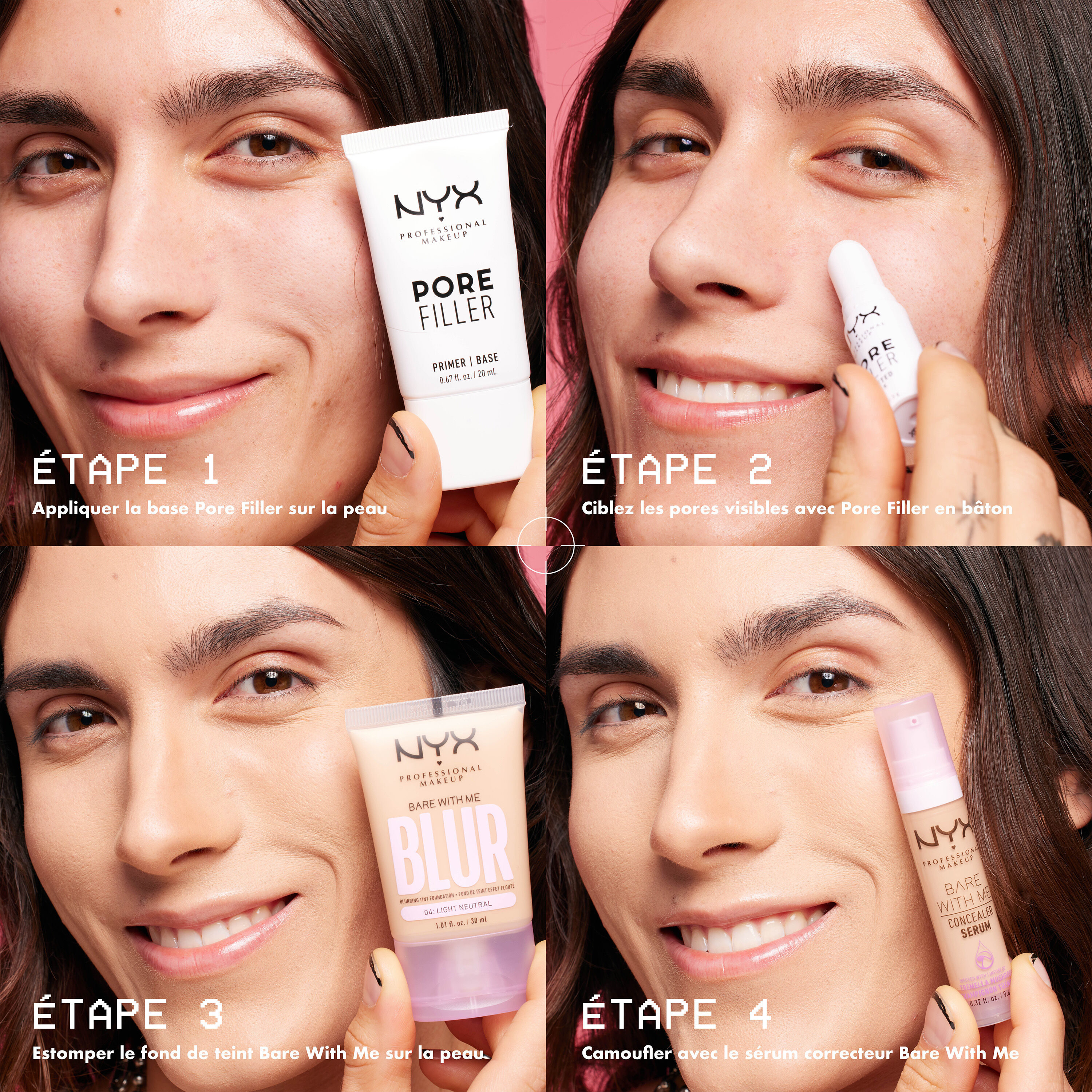 BATON CIBLE POUR LES PORES