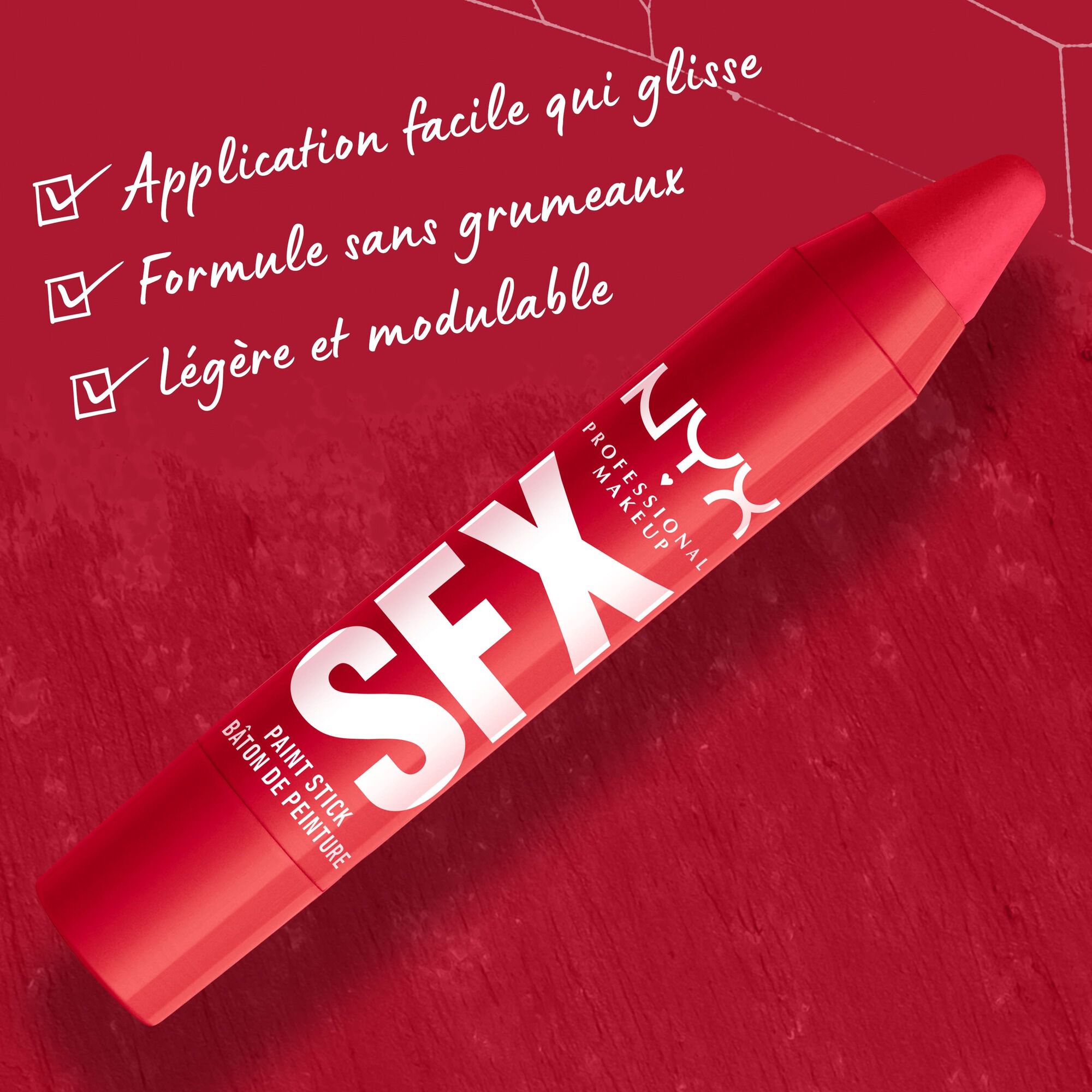 BATONS DE PEINTURE POUR LE VISAGE ET LE CORPS SFX