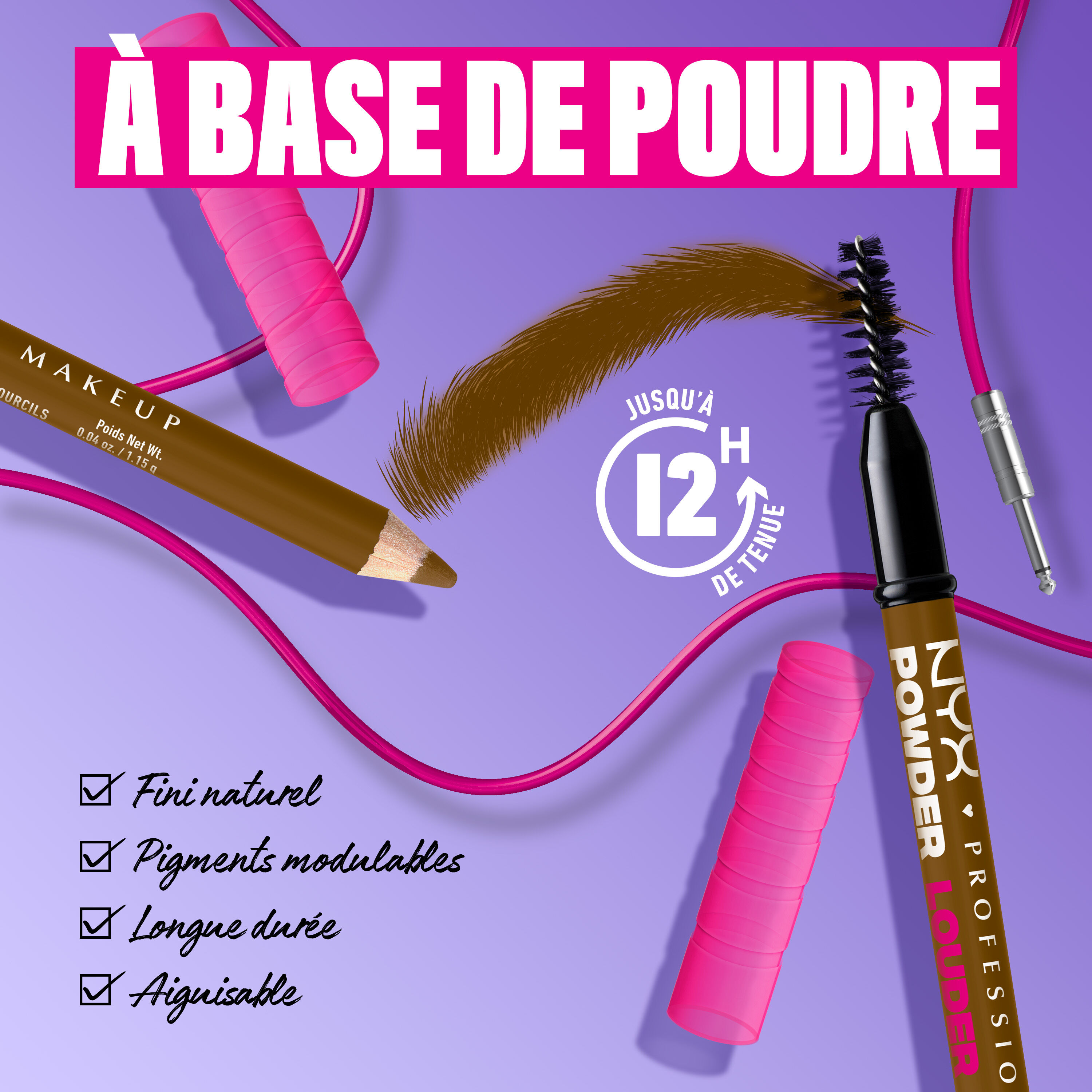 CRAYON POUR SOURCILS POWDER LOUDER