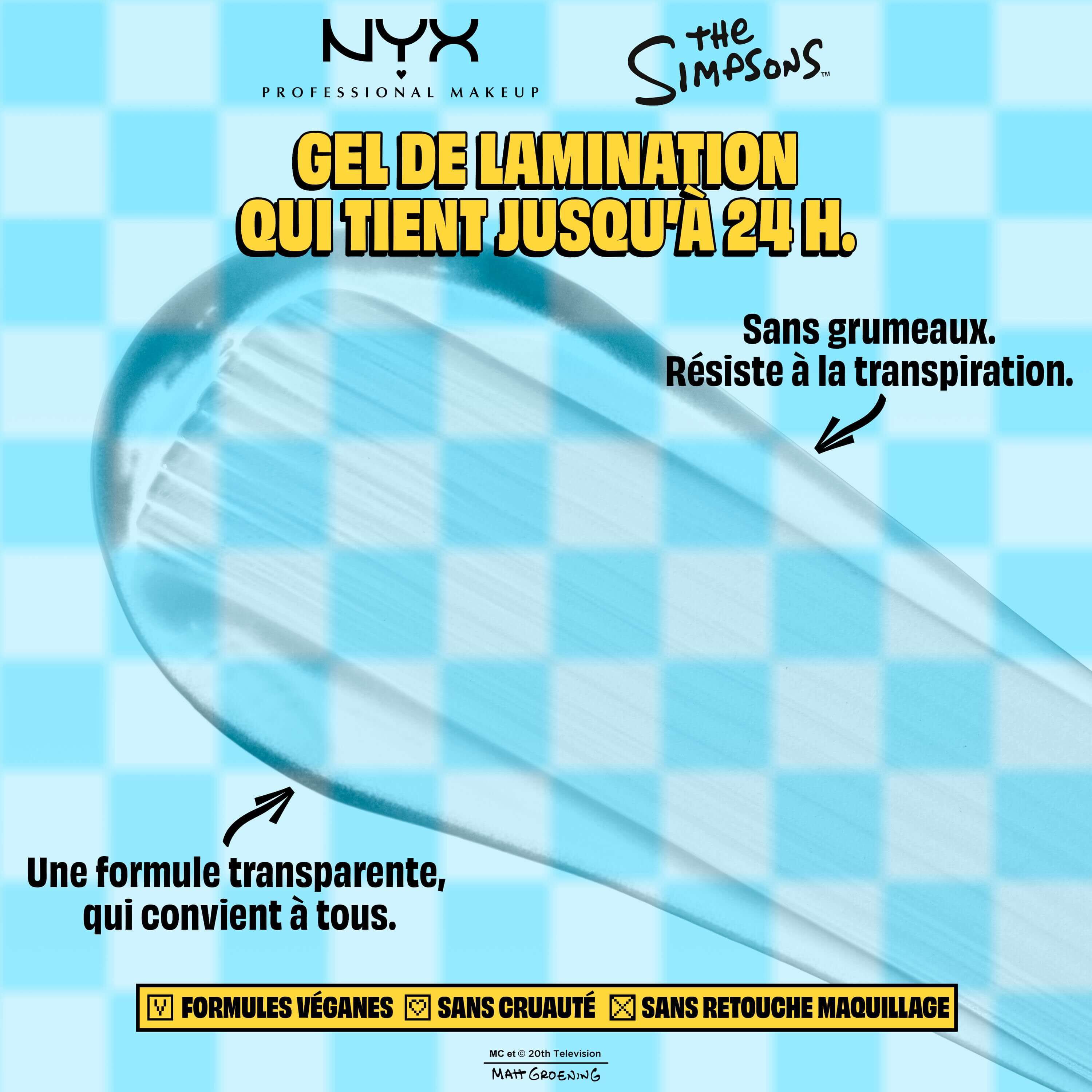 GEL COIFFANT SOURCILS ET CHEVEUX MARGE SIMPSONS MEGA GLUE