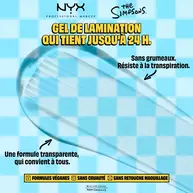 GEL COIFFANT SOURCILS ET CHEVEUX MARGE SIMPSONS MEGA GLUE