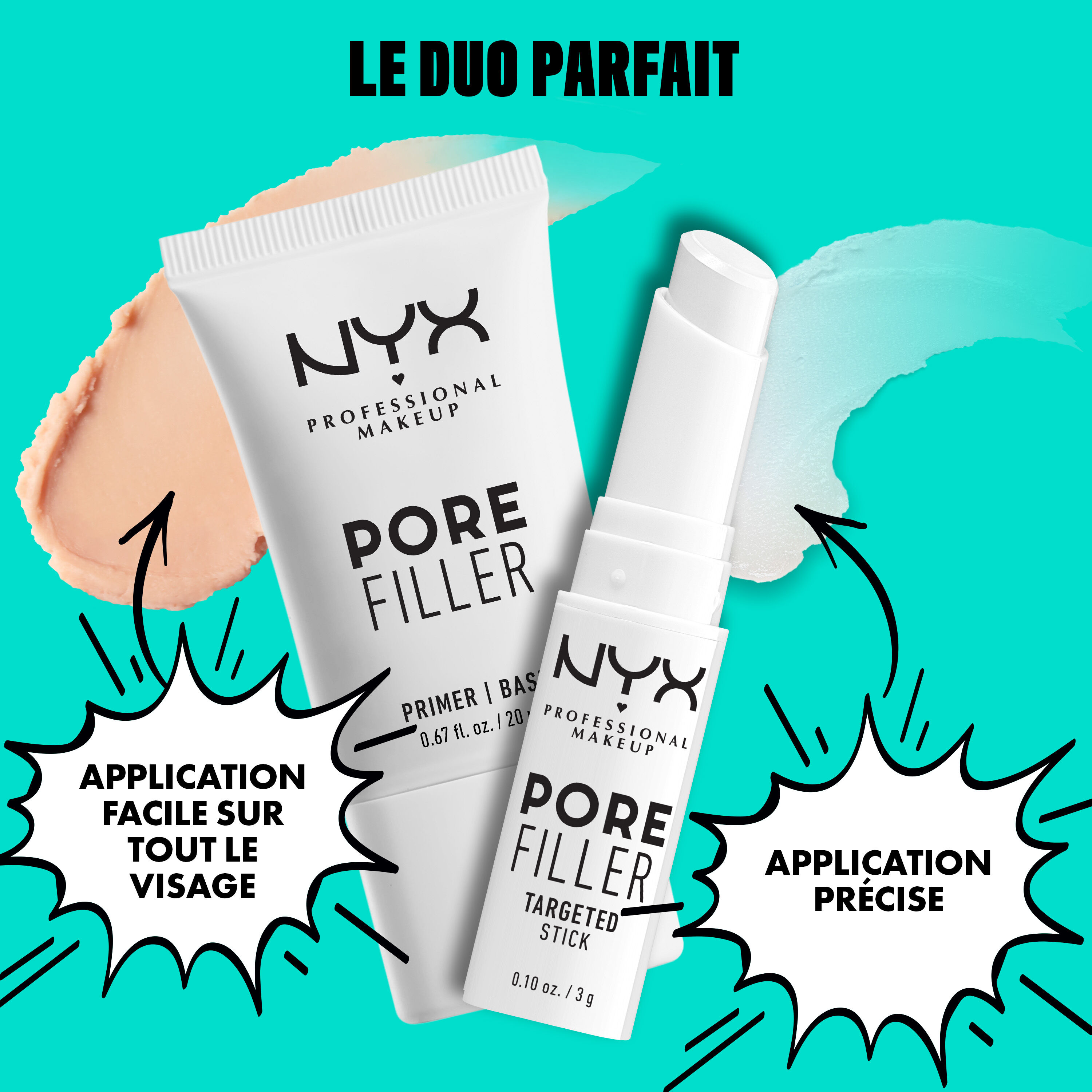 BATON CIBLE POUR LES PORES