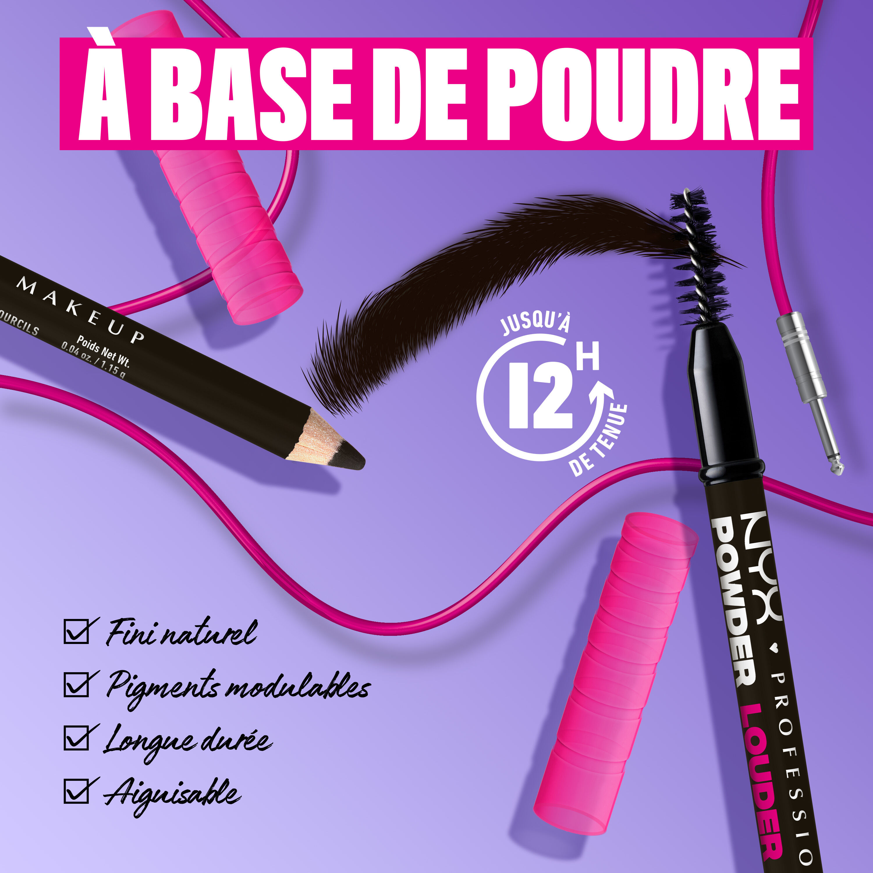 CRAYON POUR SOURCILS POWDER LOUDER