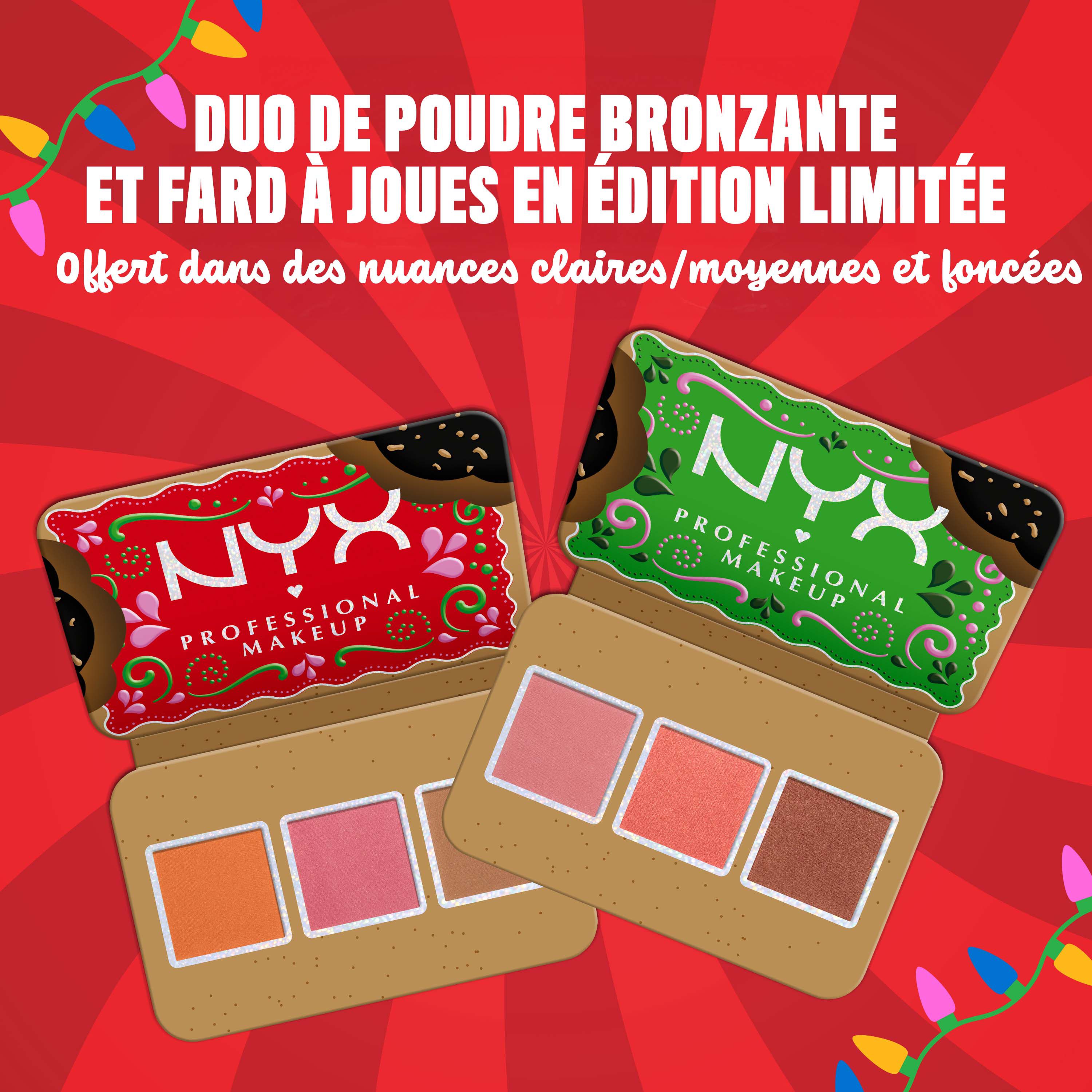 limited edition blush and bronzer face scultping palette
