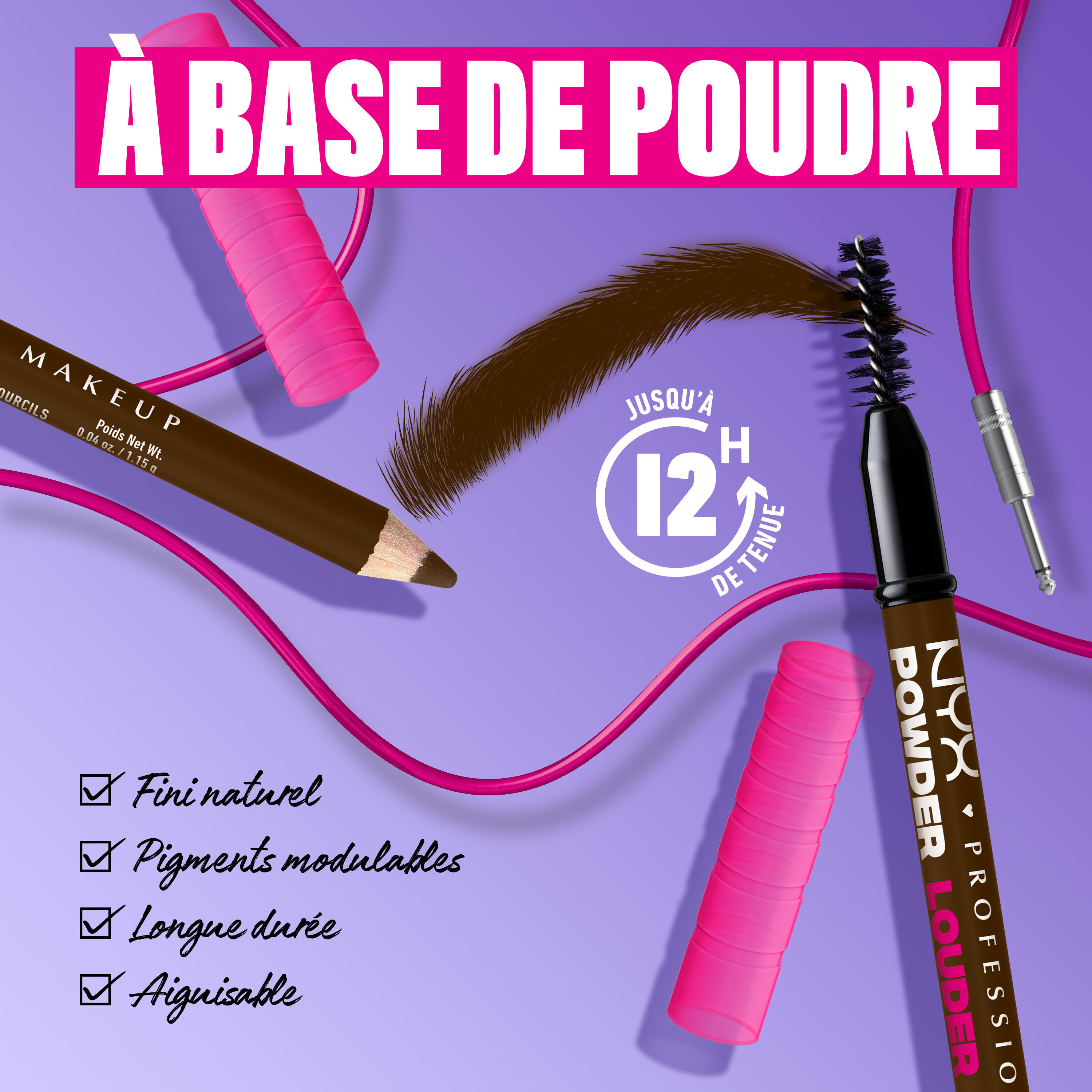 CRAYON POUR SOURCILS POWDER LOUDER