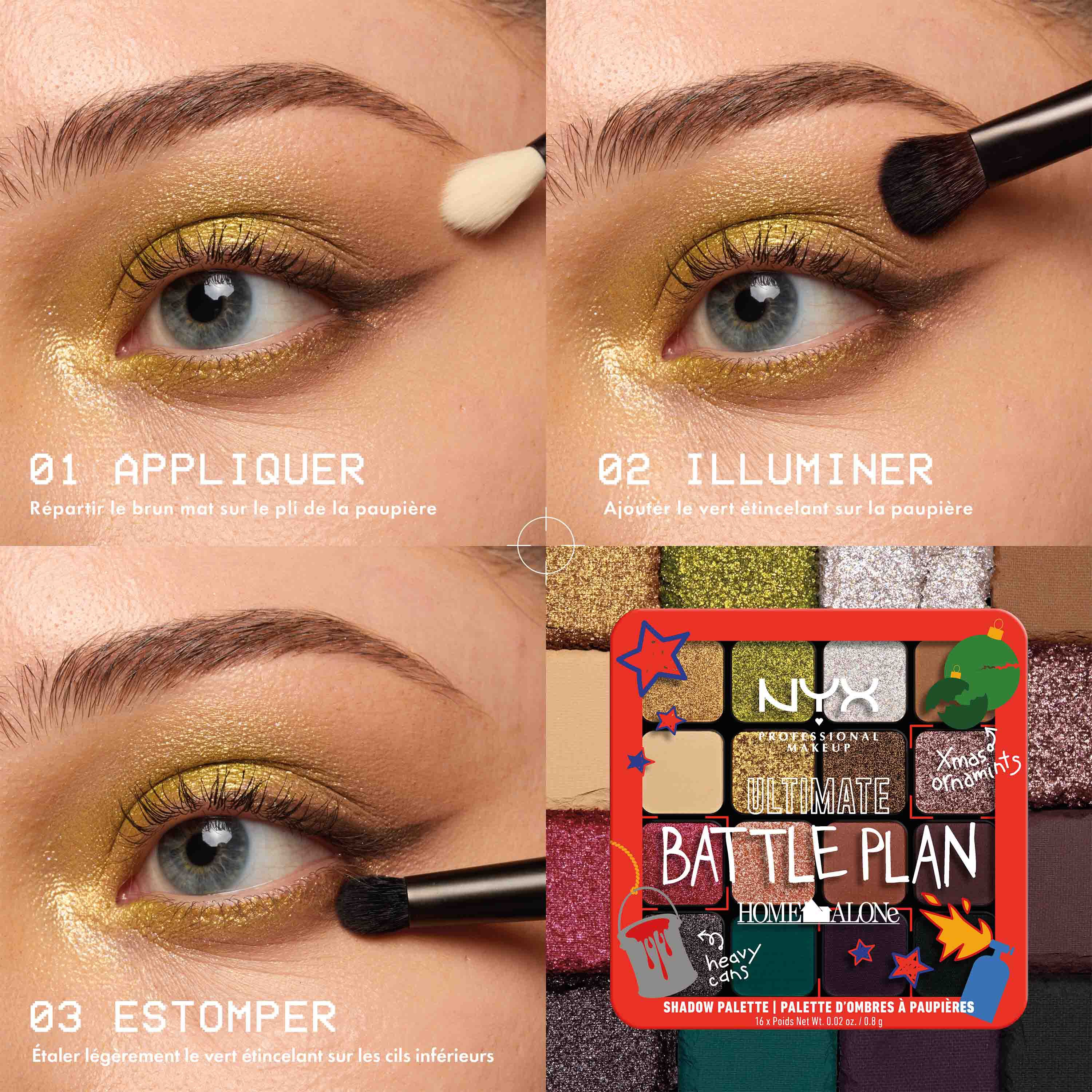 Palette d’Ombres a Paupieres Ultimate Battle Plan Home Alone