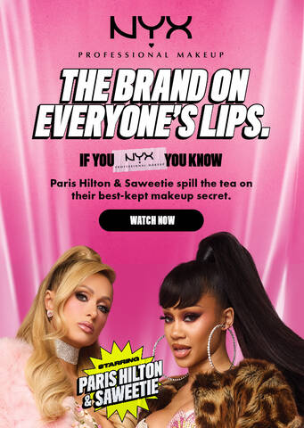 The Brand on Everyone's Lips. If you NYX you know! Paris Hilton and Saweetie spill the tea on their best-kept makeup secret.
