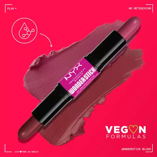 Highly pigmented blush duo