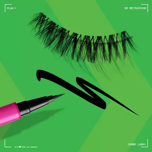 Jumbo false lash system