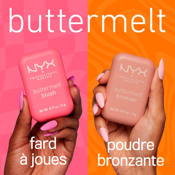 Get the sun-soaked and bronzed look with Buttermelt Blush and Buttermelt Bronzer