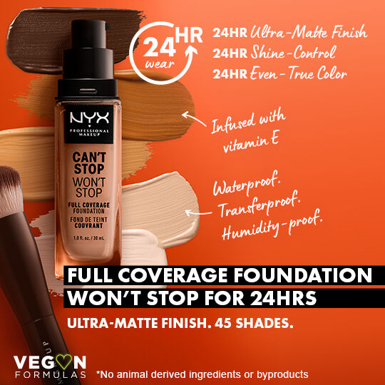 Nyx cant stop wont stop shop foundation