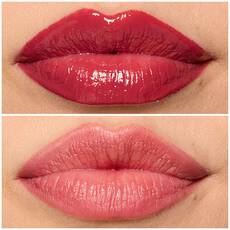 09 BLUSH RUSH shade of Lip I.V. Hydrating Lip Gloss Stain for both shine and stain.