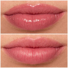 17 PETAL POURIN' shade of Lip I.V. Hydrating Lip Gloss Stain for both shine and stain.