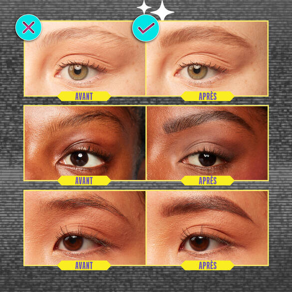 BREAK-RESISTANT TIP FOR NATURALLY FILLED BROWS.