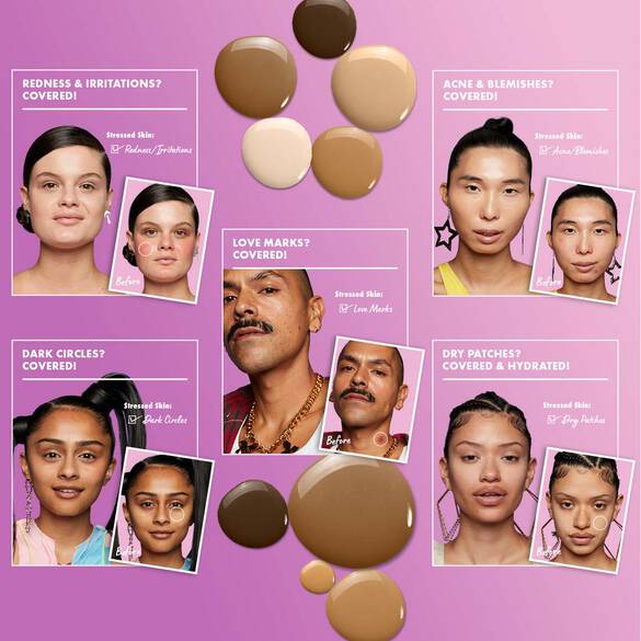 Brow thickening mascara