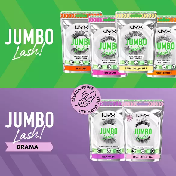 Jumbo false lash system