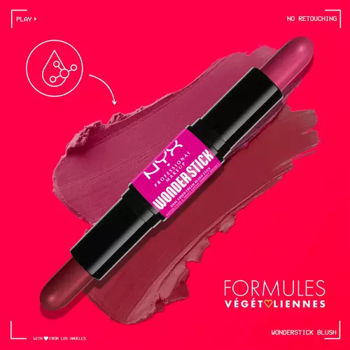 Highly pigmented blush duo
